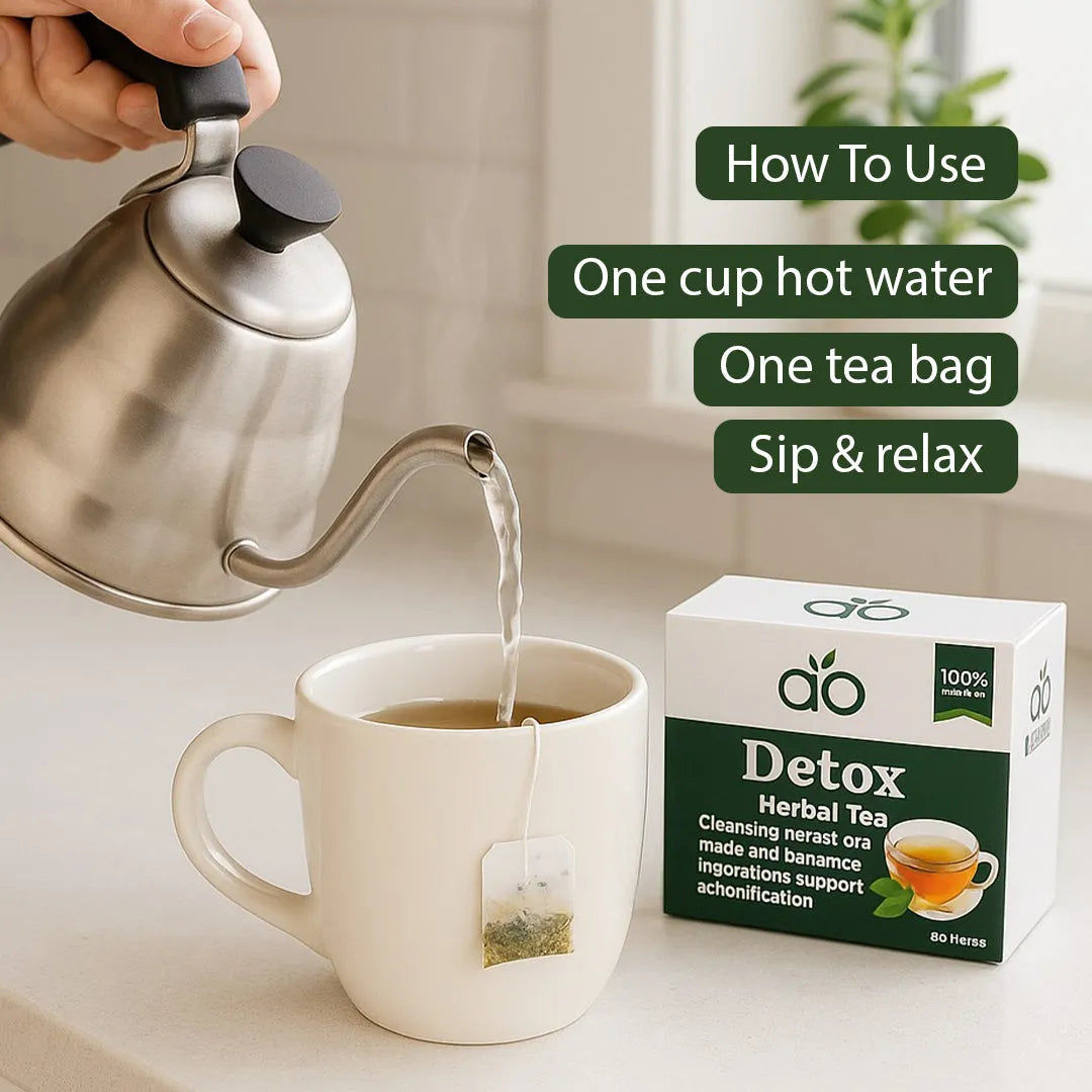 Detox Herbal Tea – Cleanse & Refresh Naturally (20 Bags)