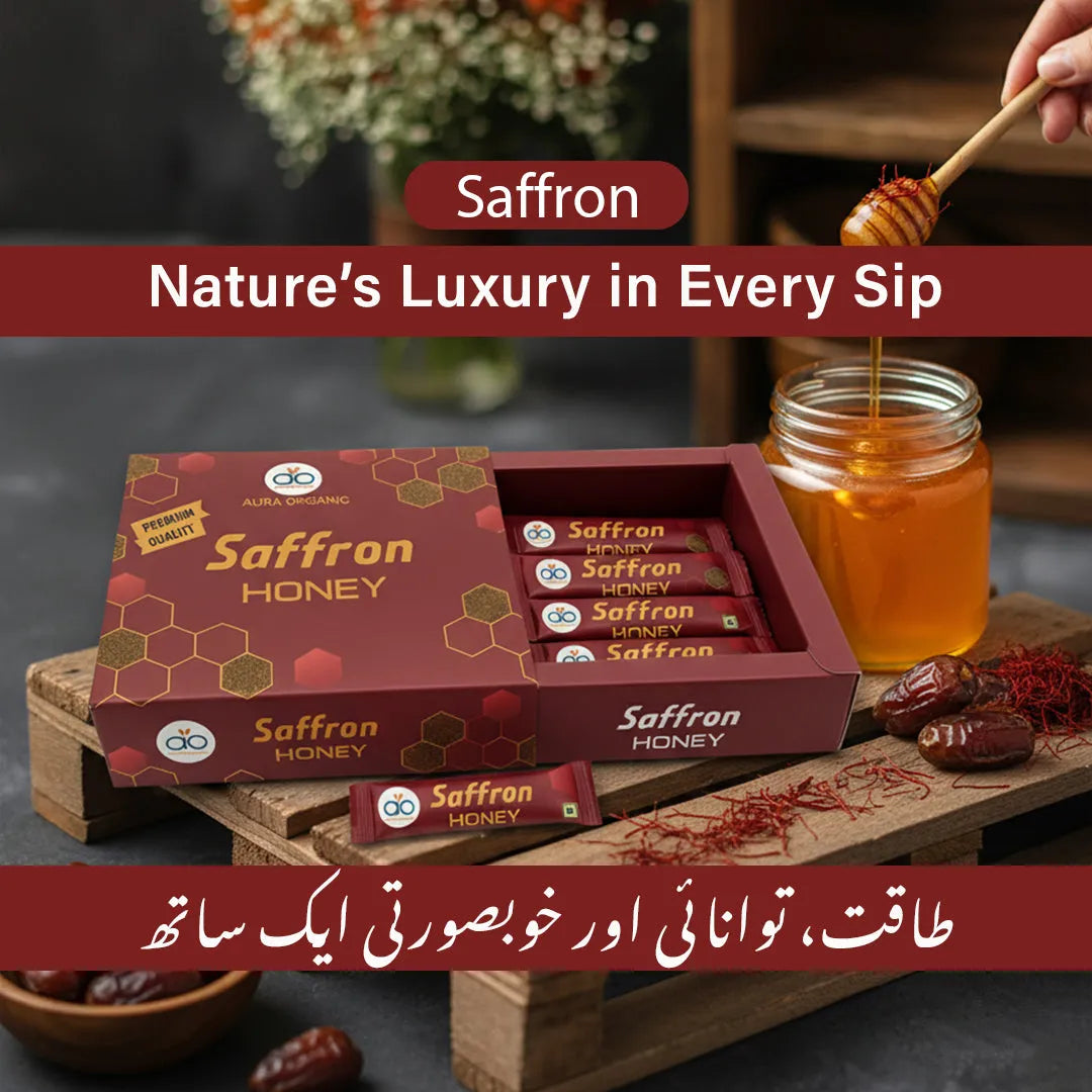 Saffron Honey – Nature’s Luxury in Every Sip
