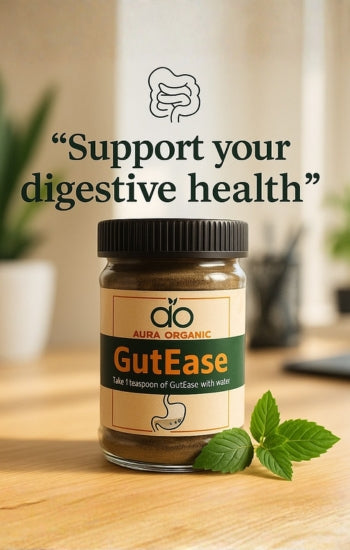 GutEase – Natural Herbal Digestive Supplement for Acidity, Bloating & Gut Balance