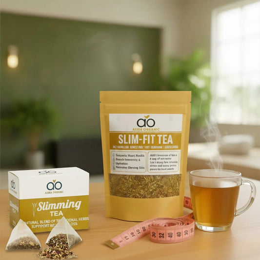 Slim-Fit Tea + Slimming Tea – Weight Loss Support Duo