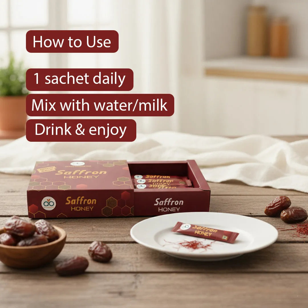 Saffron Honey – Nature’s Luxury in Every Sip